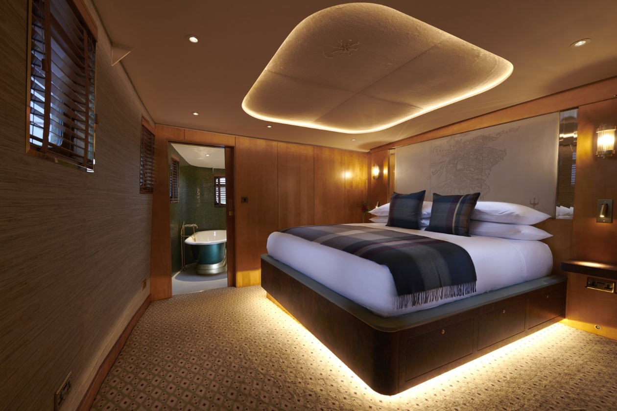 Bed in room