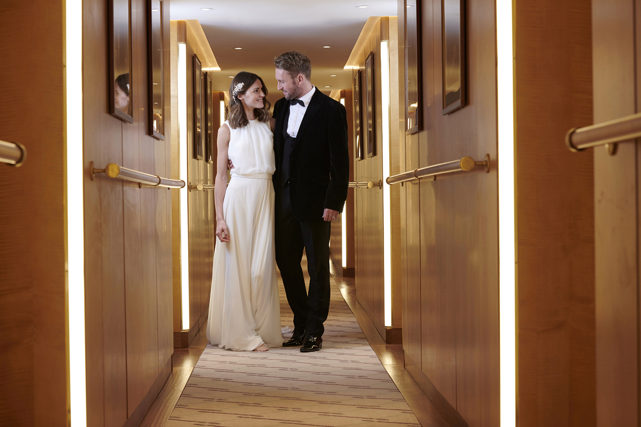 Couple In Hallway