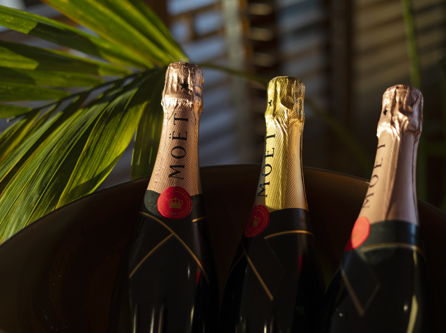 Bottles of Champagne